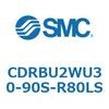 CDRBU2WU30-90S-R80LS �t���[�}�E���g�`���[�^���A�N�`���G�[�^ �x�[���^�C�v  (CDRBU2WU30-�`) SMC 19382237
