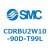 CDRBU2W10-90D-T99L �t���[�}�E���g�`���[�^���A�N�`���G�[�^ �x�[���^�C�v  (CDRBU2W1�`) SMC 19383506