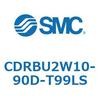 CDRBU2W10-90D-T99LS �t���[�}�E���g�`���[�^���A�N�`���G�[�^ �x�[���^�C�v  (CDRBU2W1�`) SMC 19383515