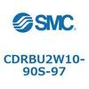 CDRBU2W10-90S-97 �t���[�}�E���g�`���[�^���A�N�`���G�[�^ �x�[���^�C�v  (CDRBU2W1�`) SMC 19383804