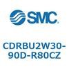 CDRBU2W30-90D-R80CZ �t���[�}�E���g�`���[�^���A�N�`���G�[�^ �x�[���^�C�v  (CDRBU2W30-�`) SMC 19386193