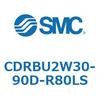 CDRBU2W30-90D-R80LS �t���[�}�E���g�`���[�^���A�N�`���G�[�^ �x�[���^�C�v  (CDRBU2W30-�`) SMC 19386211