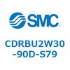 CDRBU2W30-90D-S79 �t���[�}�E���g�`���[�^���A�N�`���G�[�^ �x�[���^�C�v  (CDRBU2W30-�`) SMC 19386236