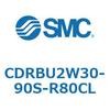 CDRBU2W30-90S-R80CL �t���[�}�E���g�`���[�^���A�N�`���G�[�^ �x�[���^�C�v  (CDRBU2W30-�`) SMC 19386394
