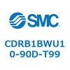 CDRB1BWU10-90D-T99 ���[�^���A�N�`���G�[�^ �x�[���^�C�v (CDRB1BWU1�`) SMC 19387864