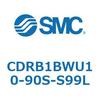 CDRB1BWU10-90S-S99L ���[�^���A�N�`���G�[�^ �x�[���^�C�v (CDRB1BWU1�`) SMC 19388013