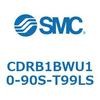 CDRB1BWU10-90S-T99LS ���[�^���A�N�`���G�[�^ �x�[���^�C�v (CDRB1BWU1�`) SMC 19388056