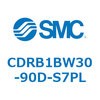 CDRB1BW30-90D-S7PL ���[�^���A�N�`���G�[�^ �x�[���^�C�v (CDRB1BW30-�`) SMC 19396054