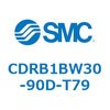 CDRB1BW30-90D-T79 ���[�^���A�N�`���G�[�^ �x�[���^�C�v (CDRB1BW30-�`) SMC 19396097