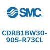 CDRB1BW30-90S-R73CL ���[�^���A�N�`���G�[�^ �x�[���^�C�v (CDRB1BW30-�`) SMC 19396194