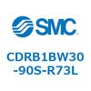 CDRB1BW30-90S-R73L ���[�^���A�N�`���G�[�^ �x�[���^�C�v (CDRB1BW30-�`) SMC 19396212