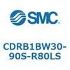 CDRB1BW30-90S-R80LS ���[�^���A�N�`���G�[�^ �x�[���^�C�v (CDRB1BW30-�`) SMC 19396282