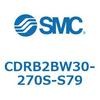 CDRB2BW30-270S-S79 ���[�^���A�N�`���G�[�^ �x�[���^�C�v (CDRB2BW30-�`) SMC 19411646