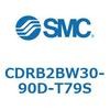 CDRB2BW30-90D-T79S ���[�^���A�N�`���G�[�^ �x�[���^�C�v (CDRB2BW30-�`) SMC 19411962
