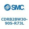 CDRB2BW30-90S-R73L ���[�^���A�N�`���G�[�^ �x�[���^�C�v (CDRB2BW30-�`) SMC 19412023