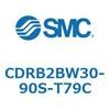 CDRB2BW30-90S-T79C ���[�^���A�N�`���G�[�^ �x�[���^�C�v (CDRB2BW30-�`) SMC 19412163