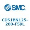 CDS1BN125-200-F59L 標準形エアシリンダ(角形カバー) CS1シリーズ(CDS1BN125-2~) SMC 19433924