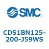 CDS1BN125-200-J59WS 標準形エアシリンダ(角形カバー) CS1シリーズ(CDS1BN125-2~) SMC 19433942