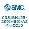 CDS1BN125-200J+80J-A544-XC10 標準形エアシリンダ(角形カバー) CS1シリーズ(CDS1BN125-2~) SMC 19434046