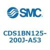 CDS1BN125-200J-A53 標準形エアシリンダ(角形カバー) CS1シリーズ(CDS1BN125-2~) SMC 19434055