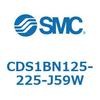 CDS1BN125-225-J59W 標準形エアシリンダ(角形カバー) CS1シリーズ(CDS1BN125-2~) SMC 19434186
