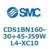 CDS1BN160-30+45-J59WL4-XC10 �W���`�G�A�V�����_(�p�`�J�o�[) CS1�V���[�Y(CDS1BN160-�`) SMC 19439515