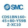 CDS1BN160-45+80-Y59BZ-XC10 �W���`�G�A�V�����_(�p�`�J�o�[) CS1�V���[�Y(CDS1BN160-�`) SMC 19439883