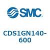 CDS1GN140-600 標準形エアシリンダ(角形カバー) CS1シリーズ(CDS1GN140-6~) SMC 19562681