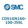 CDS1GN160-100-J59L �W���`�G�A�V�����_(�p�`�J�o�[) CS1�V���[�Y(CDS1GN160-1�`) SMC 19563266