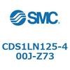 CDS1LN125-400J-Z73 標準形エアシリンダ(角形カバー) CS1シリーズ(CDS1LN125-4~) SMC 19579411