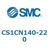 CS1CN140-220 標準形エアシリンダ(角形カバー) CS1シリーズ(CS1CN140-~) SMC 20398113