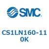 CS1LN160-110K 標準形エアシリンダ(角形カバー) CS1シリーズ(CS1LN160-~) SMC 20455276