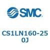 CS1LN160-250J 標準形エアシリンダ(角形カバー) CS1シリーズ(CS1LN160-~) SMC 20455705