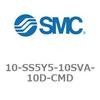 10-SS5Y5-10SVA-10D-CMD 5�|�[�g�\���m�C�h�o���u/�N���[��/�ᔭ�o 10-SY�V���[�Y �}�j�z�[���h 10-SS5Y5 SMC 20536426
