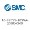 10-SS5Y5-10SVA-23BR-CMD 5�|�[�g�\���m�C�h�o���u/�N���[��/�ᔭ�o 10-SY�V���[�Y �}�j�z�[���h 10-SS5Y5 SMC 20536496