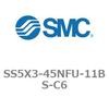 SS5X3-45NFU-11BS-C6 5�|�[�g�\���m�C�h�o���u�p�}�j�z�[���h�x�[�X SX3000�V���[�Y SMC 20557304