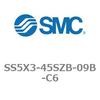 SS5X3-45SZB-09B-C6 5�|�[�g�\���m�C�h�o���u�p�}�j�z�[���h�x�[�X SX3000�V���[�Y SMC 20557435