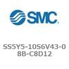 SS5Y5-10S6V43-08B-C8D12-NA 5�|�[�g�\���m�C�h�o���u�p�}�j�z�[���h�x�[�X SY5000�V���[�Y SS5Y5-10S6V43 SMC 20622237