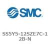 SS5Y5-12SZE7C-12B-N-NA 5ポートソレノイドバルブ用マニホールドベース SY5000シリーズ SS5Y5-12SZE7C SMC 20627873