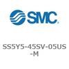 SS5Y5-45SV-05US-M 5ポートソレノイドバルブ用マニホールドベース SY5000シリーズ SS5Y5-45SV SMC 20629447