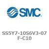 SS5Y7-10S6V3-07F-C10-NA 5�|�[�g�\���m�C�h�o���u�p�}�j�z�[���h�x�[�X SY7000�V���[�Y SS5Y7-10S6V3 SMC 20645127