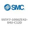 SS5Y7-10S6ZE42-04U-C12D-NA 5�|�[�g�\���m�C�h�o���u�p�}�j�z�[���h�x�[�X SY7000�V���[�Y SS5Y7-10S6ZE42 SMC 20645337