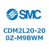 CDM2L20-200-M9BWM エアシリンダ/標準形：複動・片ロッド CDM2L20-2 SMC 21357017