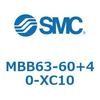 MBB63-60+40-XC10 �W���`�G�A�V�����_(�p�`�J�o�[)MB �V���[�Y(MBB63-�`) SMC 22198364