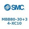 MBB80-30+34-XC10 �W���`�G�A�V�����_(�p�`�J�o�[)MB �V���[�Y(MBB80�`) SMC 22199274