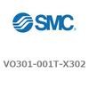 バルブ付シリンダ用電磁弁 VO301 SMC