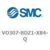 バルブ付シリンダ用電磁弁 VO307 SMC