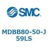 MDBB80-50-J59LS �W���`�G�A�V�����_(�p�`�J�o�[)MB �V���[�Y(MDBB80-5�`) SMC 22395213