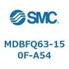 MDBFQ63-150F-A54 標準形エアシリンダ(角形カバー)MB シリーズ(MDBFQ63-~) SMC 22476711