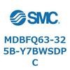 MDBFQ63-325B-Y7BWSDPC 標準形エアシリンダ(角形カバー)MB シリーズ(MDBFQ63-~) SMC 22476903